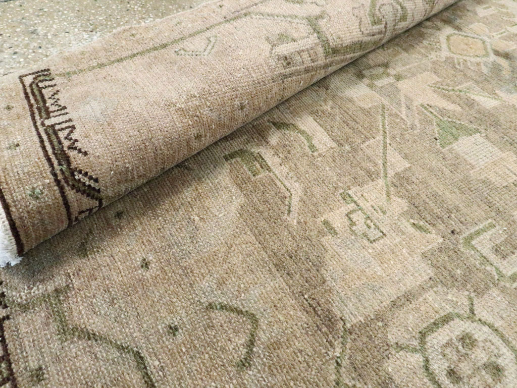 Vintage Persian Malayer Accent Rug, No.28573 - Gss