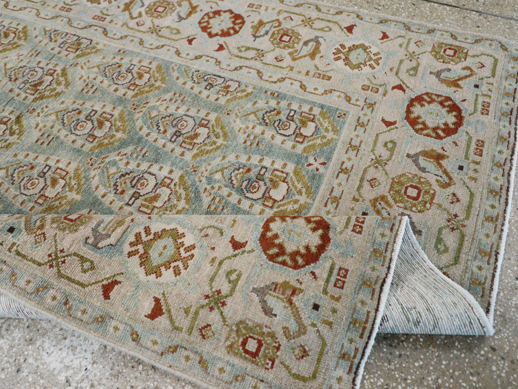 Vintage Persian Malayer Accent Rug (Pair: 2 of 2), No.28580 - Gss