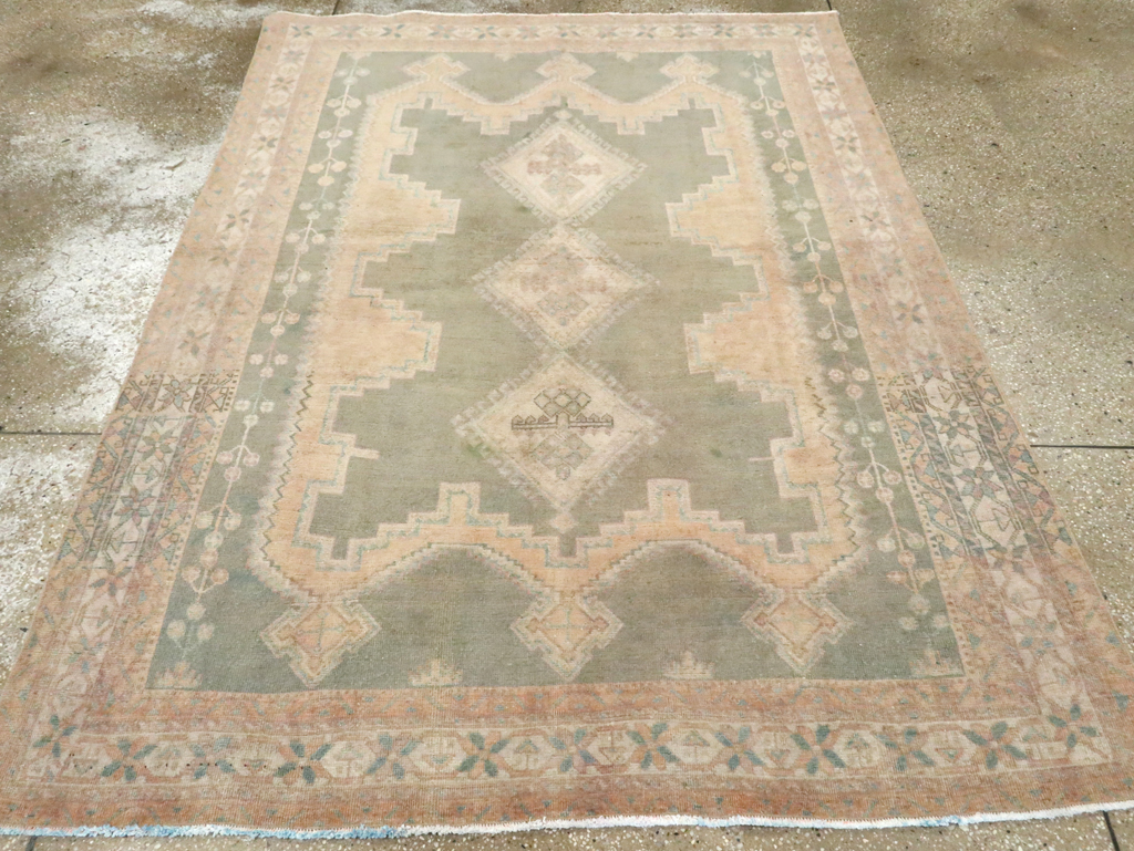 Vintage Persian Afshar Rug, No.28581 - Gss