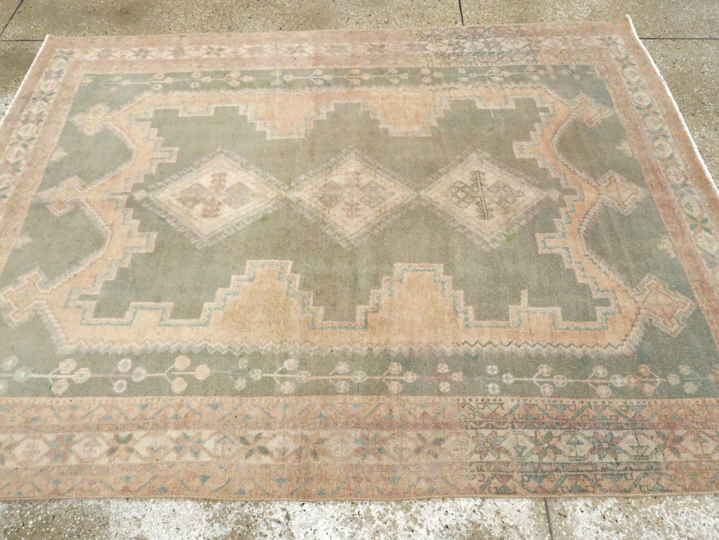 Vintage Persian Afshar Rug, No.28581 - Gss