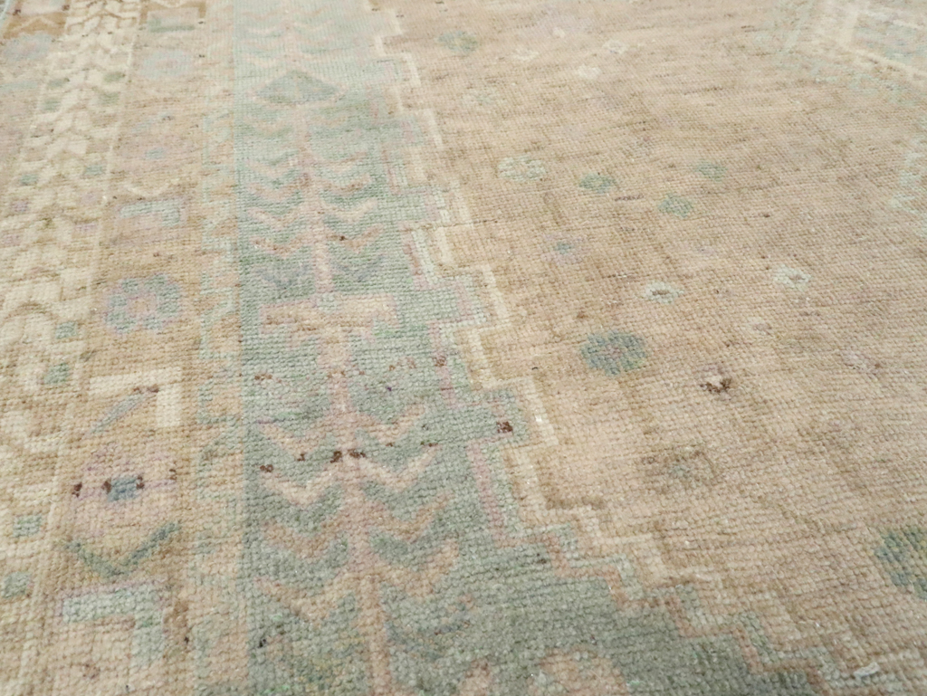 Vintage Persian Afshar Tribal Accent Rug, No.28583 - Gss