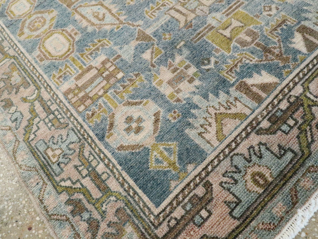 Vintage Persian Malayer Throw Rug, No.28584 - Gss