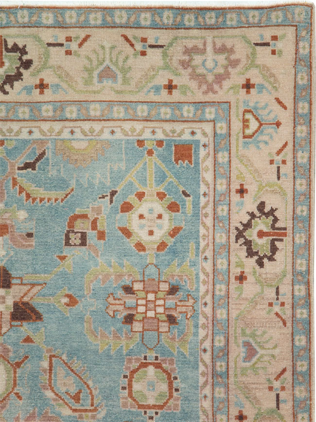 Vintage Persian Malayer Accent Rug (Pair: 1 of 2), No.28590 - Gss