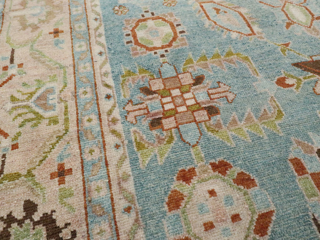 Vintage Persian Malayer Accent Rug (Pair: 1 of 2), No.28590 - Gss