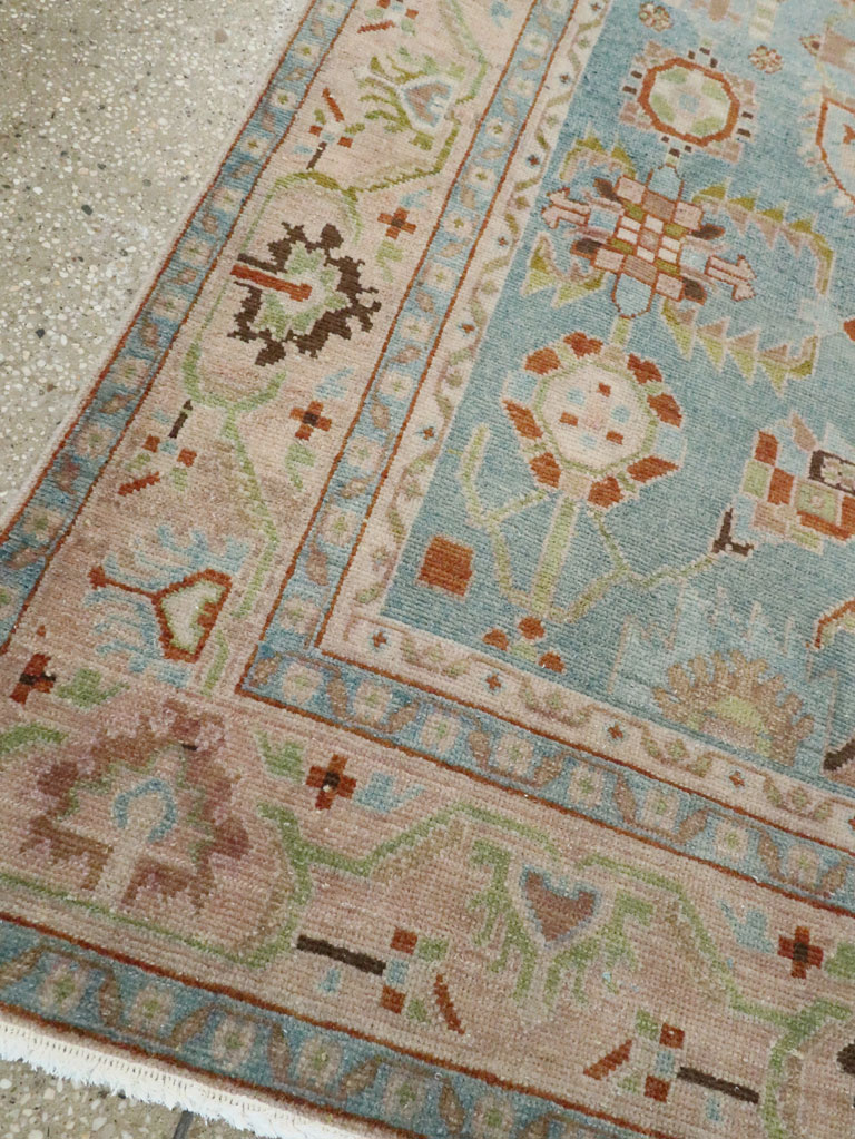 Vintage Persian Malayer Accent Rug (Pair: 1 of 2), No.28590 - Gss