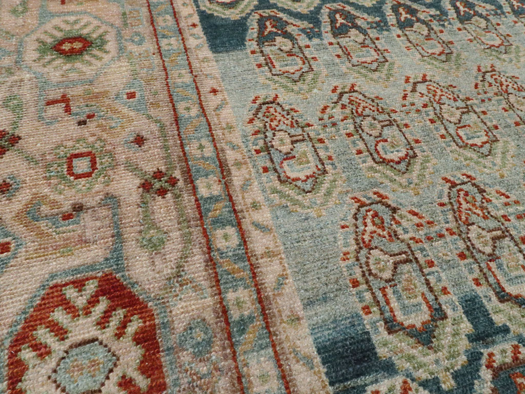 Vintage Persian Malayer Accent Rug, No.28598 - Gss