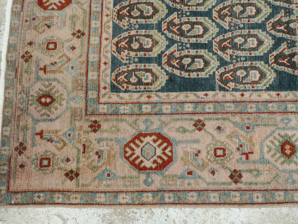 Vintage Persian Malayer Accent Rug, No.28598 - Gss