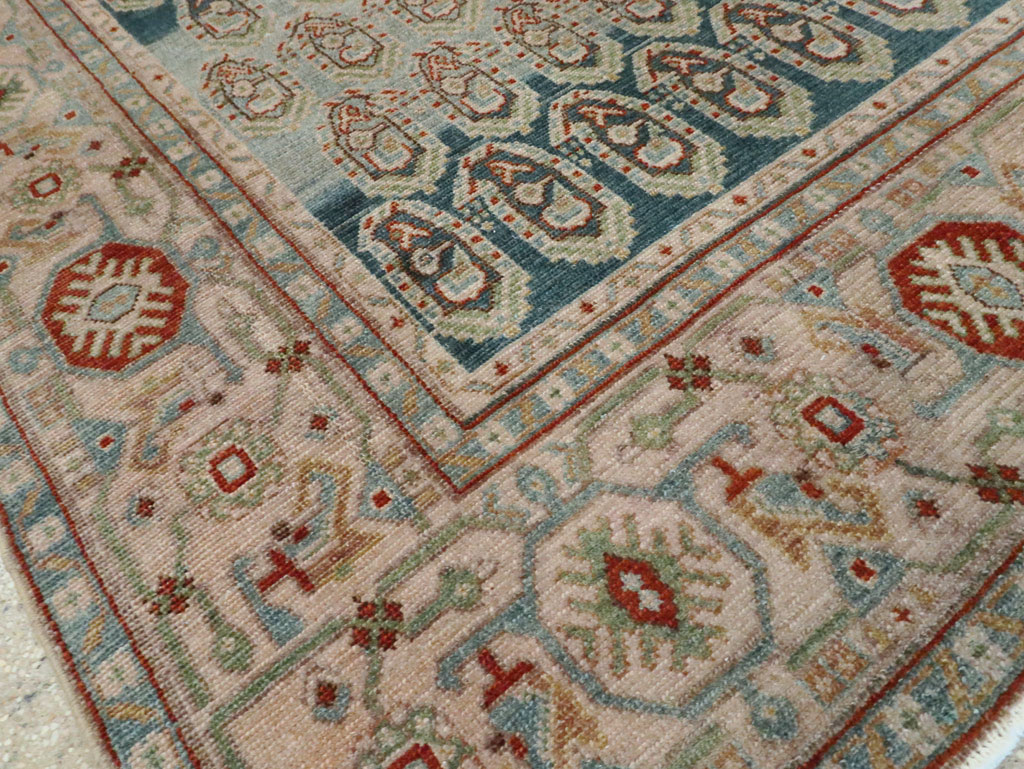 Vintage Persian Malayer Accent Rug, No.28598 - Gss