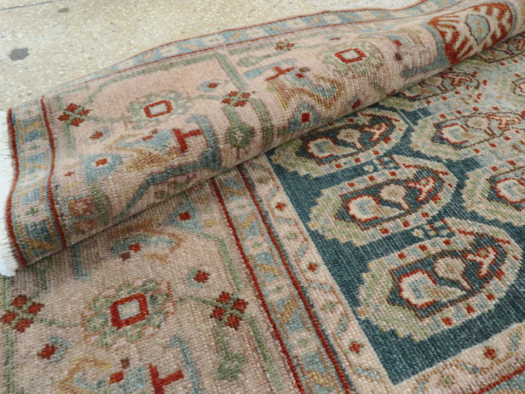 Vintage Persian Malayer Accent Rug, No.28598 - Gss