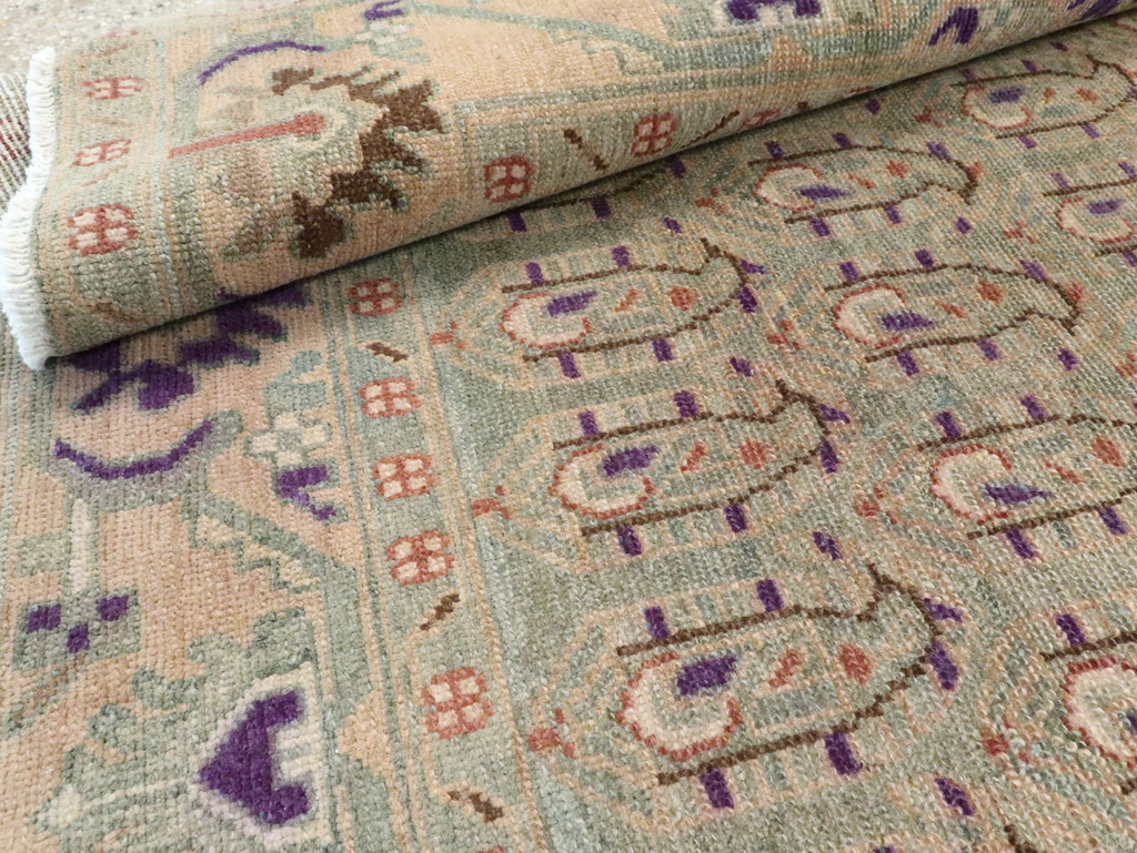 Vintage Persian Malayer Accent Rug, No.28599 - Gss