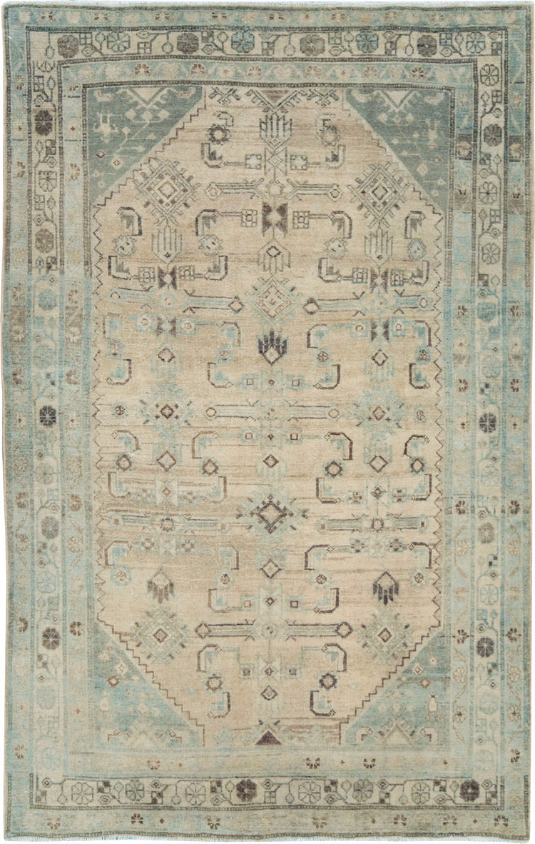 Vintage Persian Malayer Rug, No.28601 - Gss