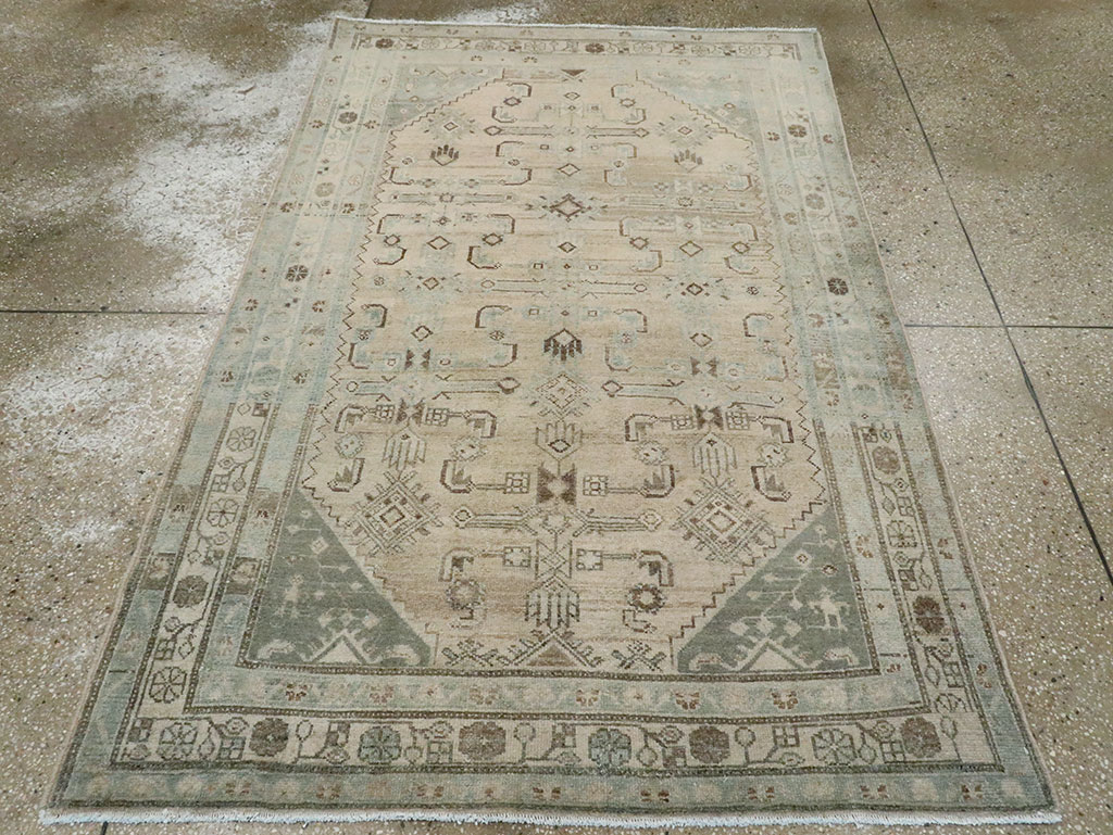 Vintage Persian Malayer Rug, No.28601 - Gss