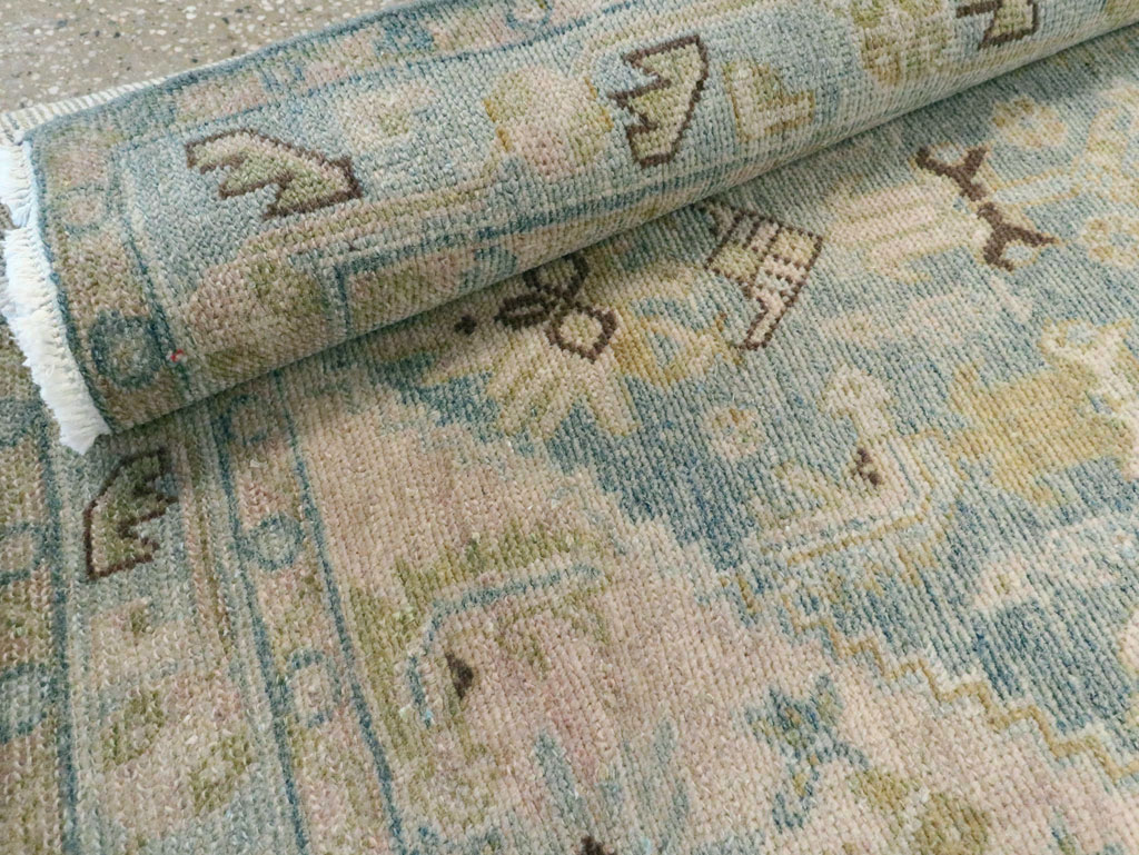 Vintage Persian Malayer Throw Rug, No.28602 - Gss