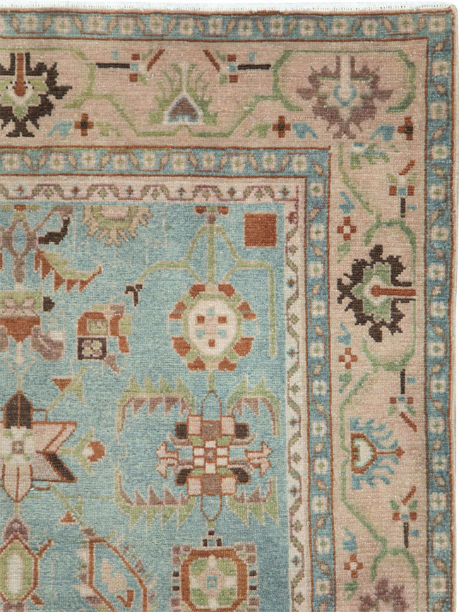 Vintage Persian Malayer Accent Rug (Pair: 2 of 2), No.28604 - Gss