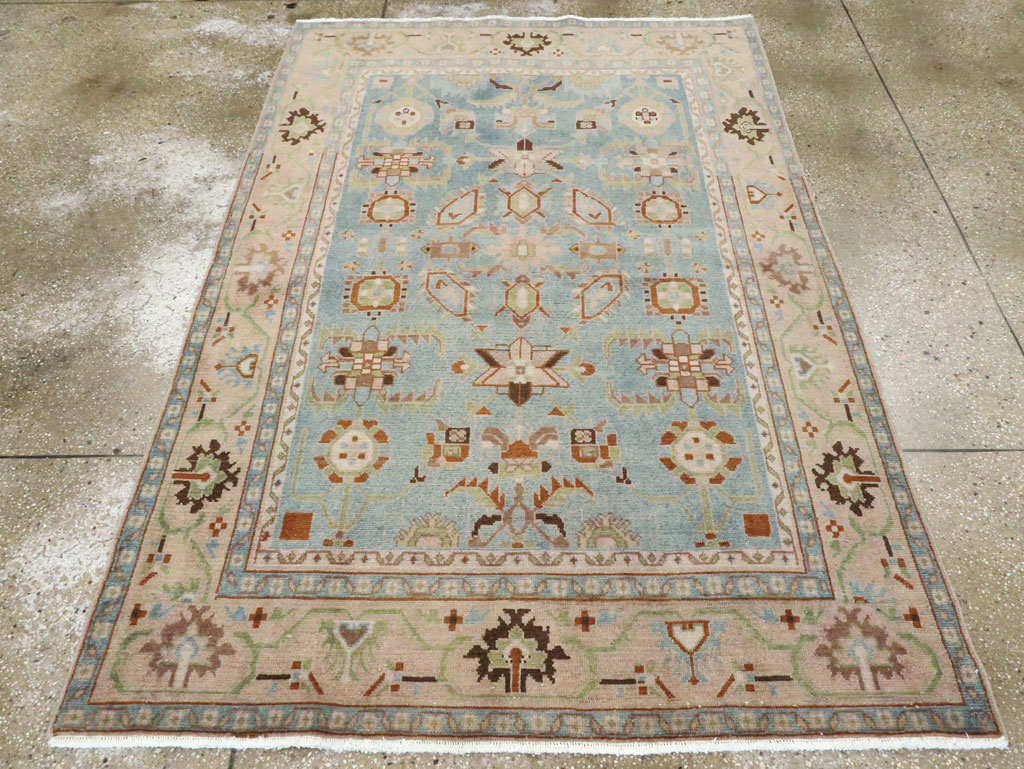 Vintage Persian Malayer Accent Rug (Pair: 2 of 2), No.28604 - Gss