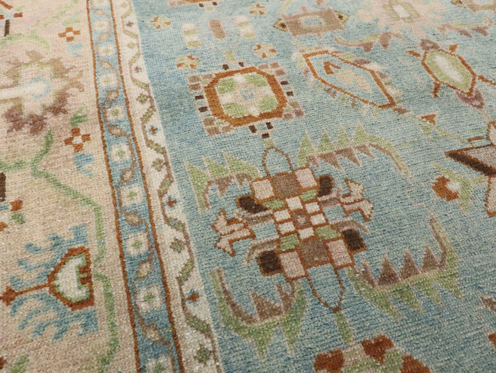 Vintage Persian Malayer Accent Rug (Pair: 2 of 2), No.28604 - Gss