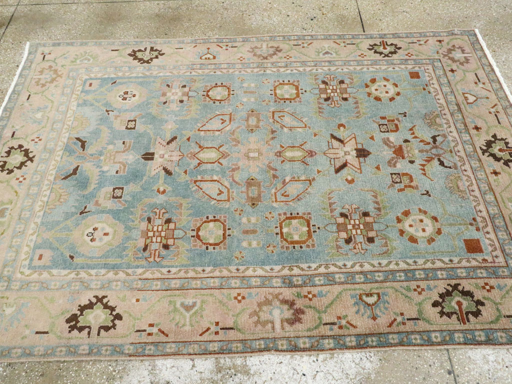 Vintage Persian Malayer Accent Rug (Pair: 2 of 2), No.28604 - Gss