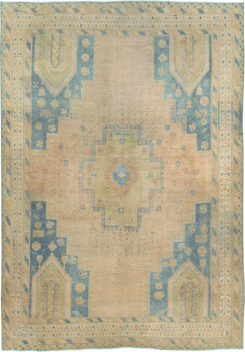 Vintage Persian Afshar Rug, No.28605 - Gss