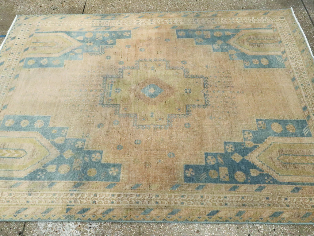 Vintage Persian Afshar Rug, No.28605 - Gss