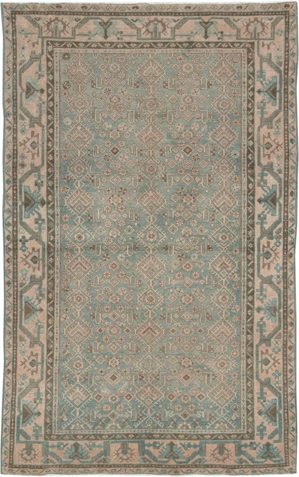 Vintage Persian Malayer Rug, No.28610 - Gss