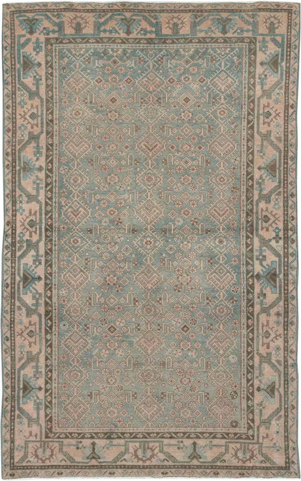 Vintage Persian Malayer Rug, No.28610 - Gss