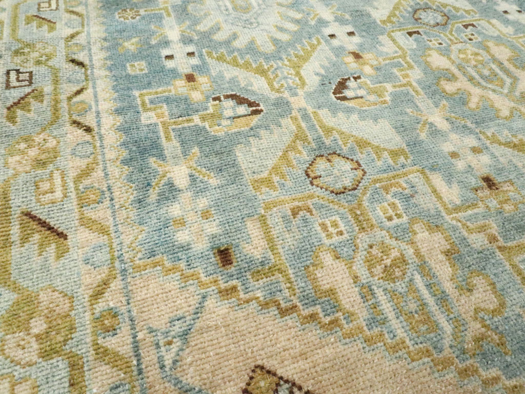 Vintage Persian Malayer Accent Rug, No.28613 - Gss