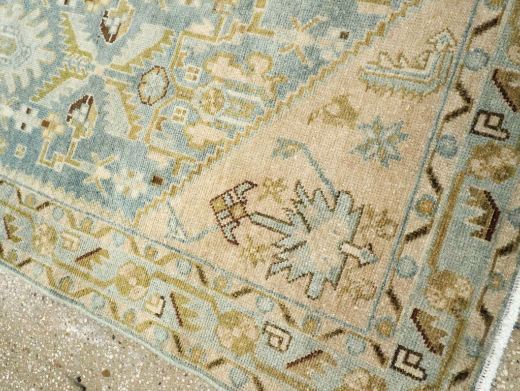 Vintage Persian Malayer Accent Rug, No.28613 - Gss