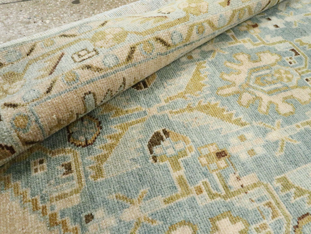 Vintage Persian Malayer Accent Rug, No.28613 - Gss