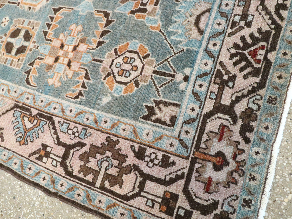 Vintage Persian Malayer Accent Rug, No.28615 - Gss