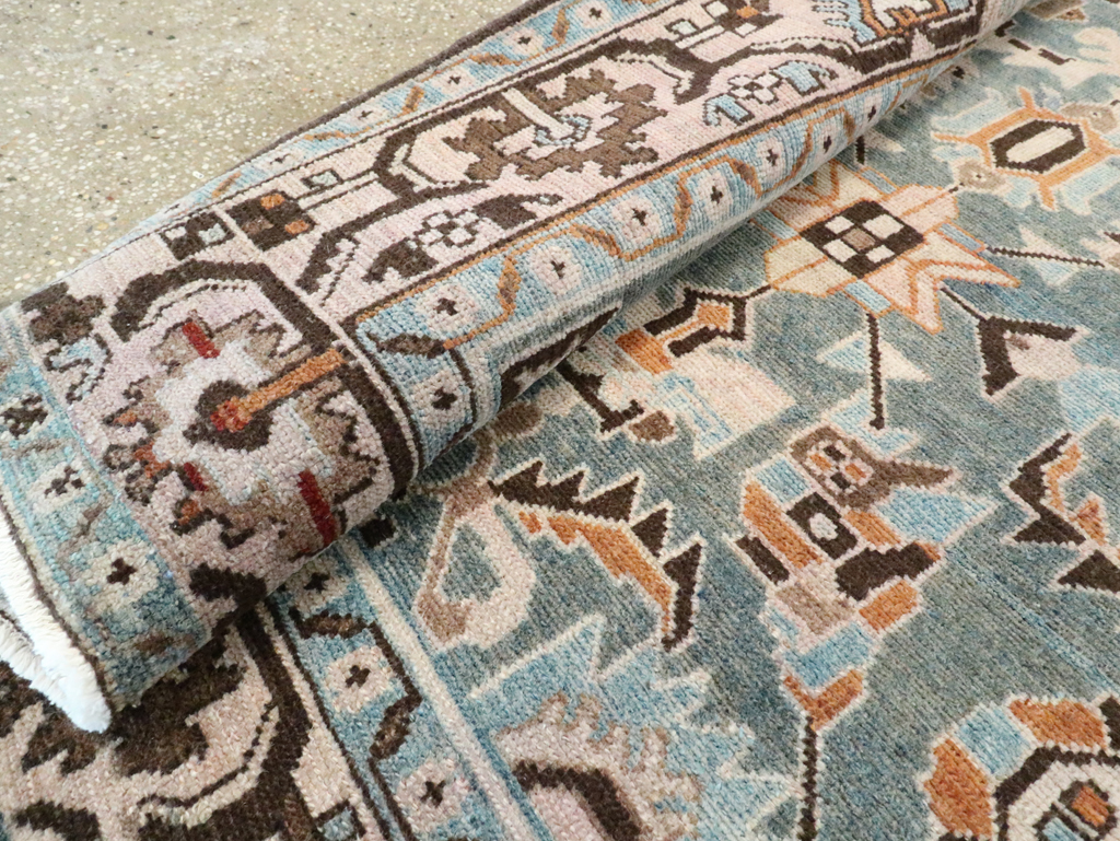 Vintage Persian Malayer Accent Rug, No.28615 - Gss