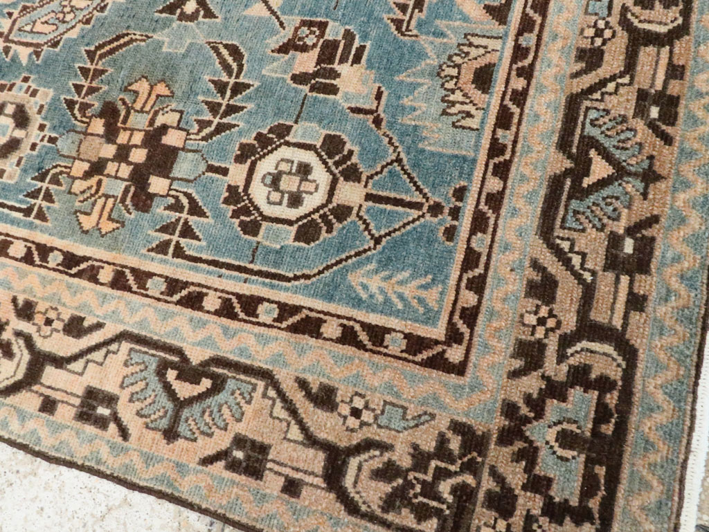 Vintage Persian Malayer Accent Rug, No.28616 - Gss