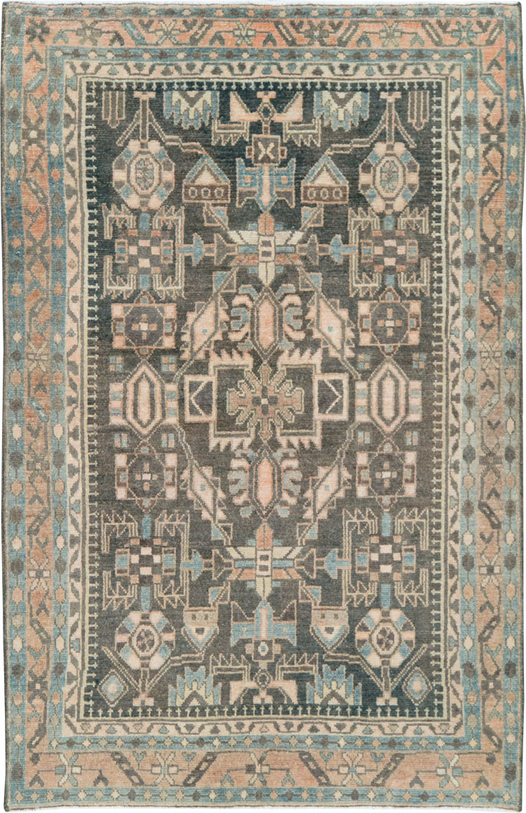Vintage Persian Malayer Rug, No.28619 - Gss