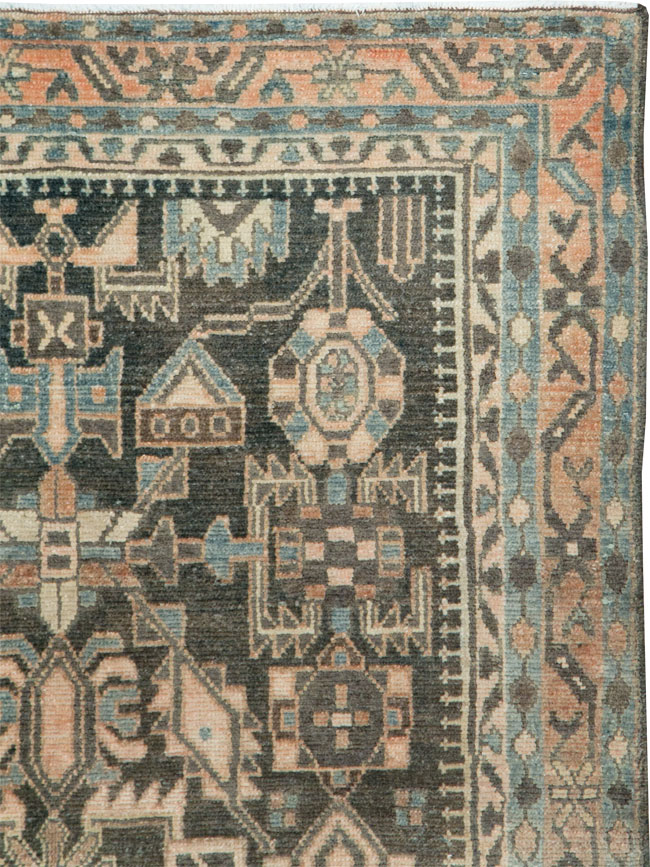 Vintage Persian Malayer Rug, No.28619 - Gss