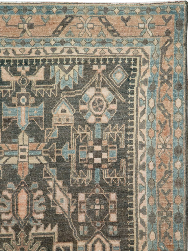 Vintage Persian Malayer Rug, No.28619 - Gss