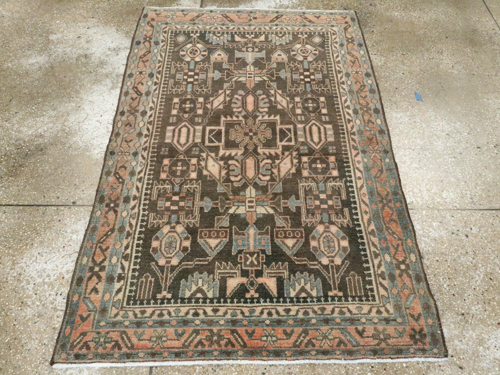 Vintage Persian Malayer Rug, No.28619 - Gss
