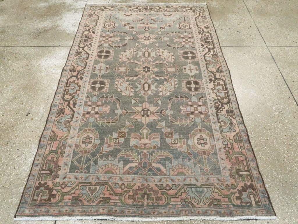 Vintage Persian Malayer Rug, No.28620 - Gss