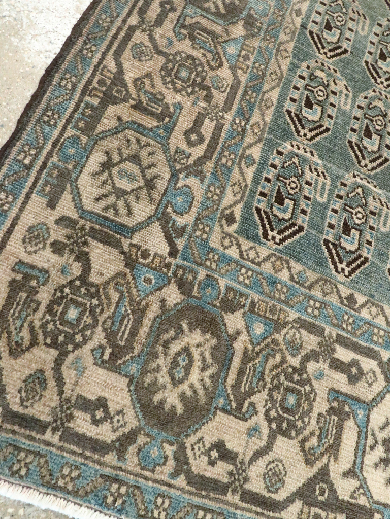 Vintage Persian Malayer Accent Rug, No.28621 - Gss