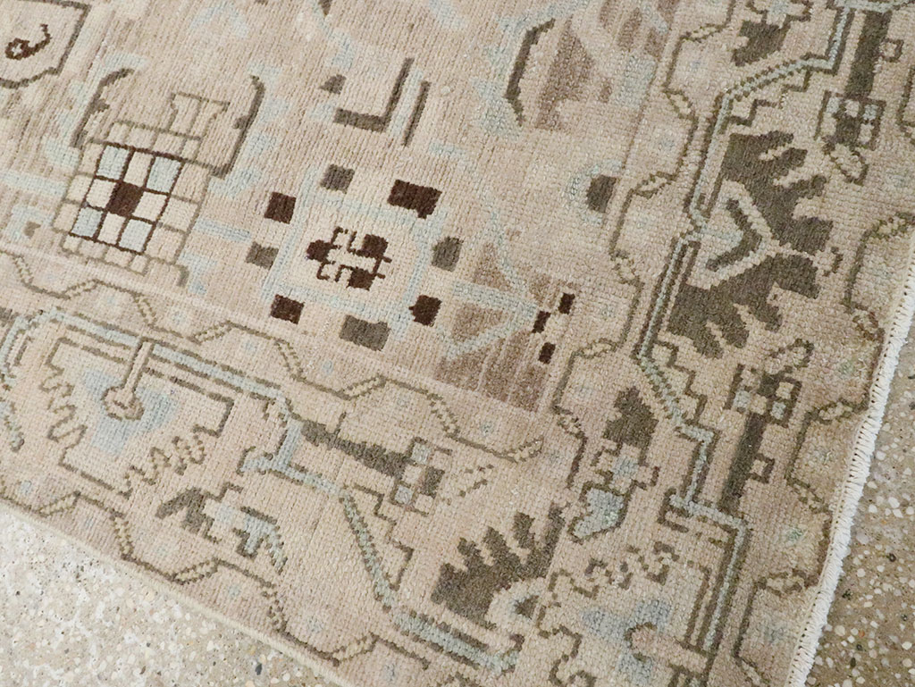 Vintage Persian Malayer Accent Rug, No.28622 - Gss