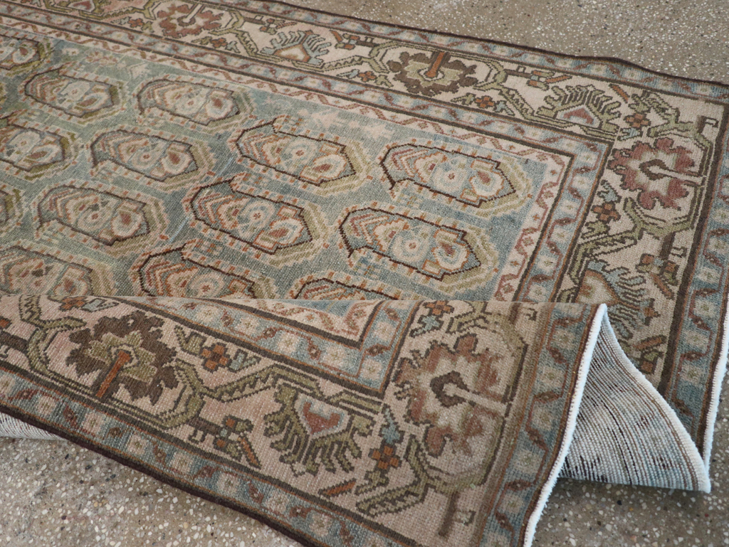 Vintage Persian Malayer Accent Rug, No.28627 - Gss