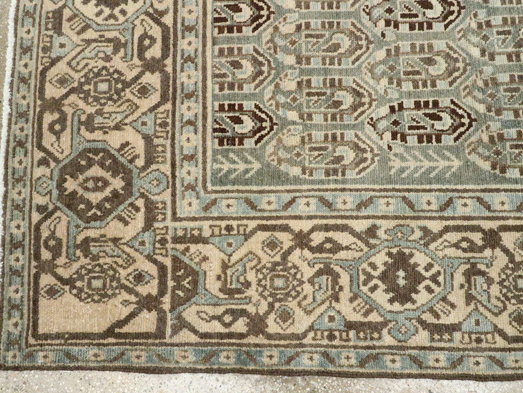 Vintage Persian Malayer Accent Rug, No.28629 - Gss