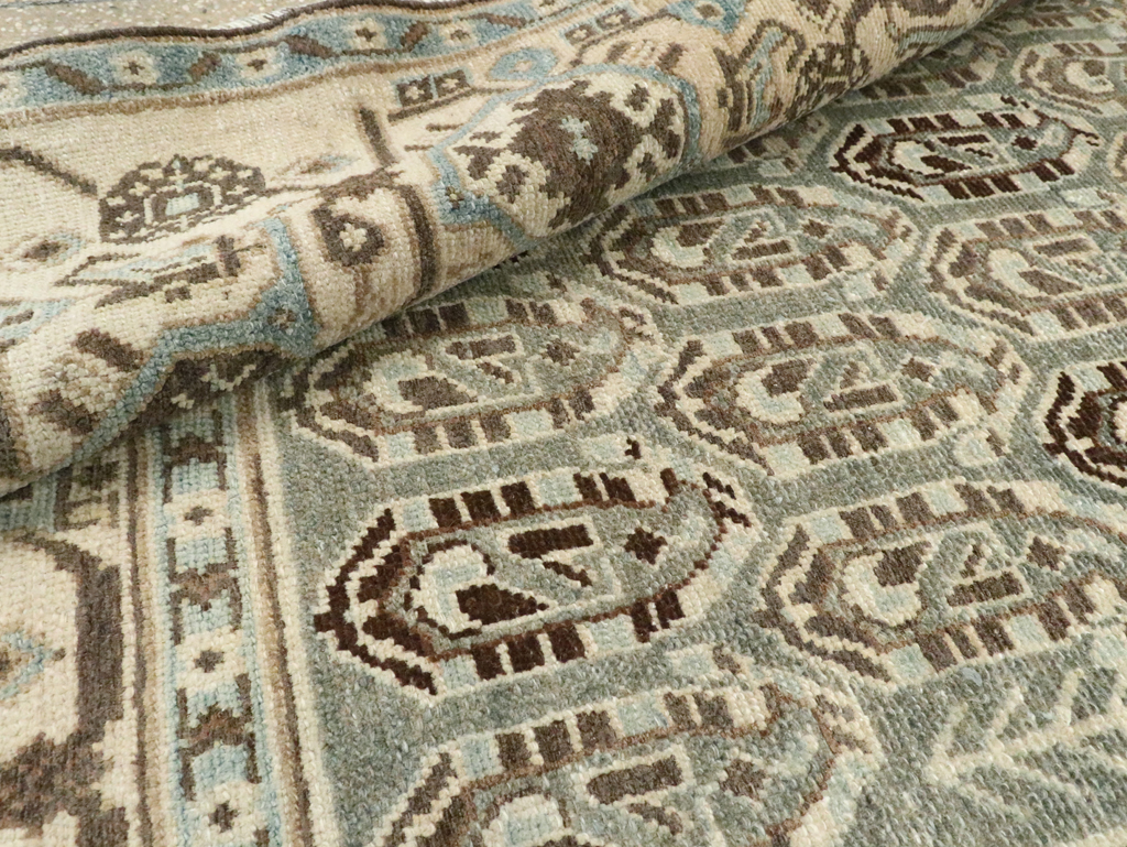 Vintage Persian Malayer Accent Rug, No.28629 - Gss