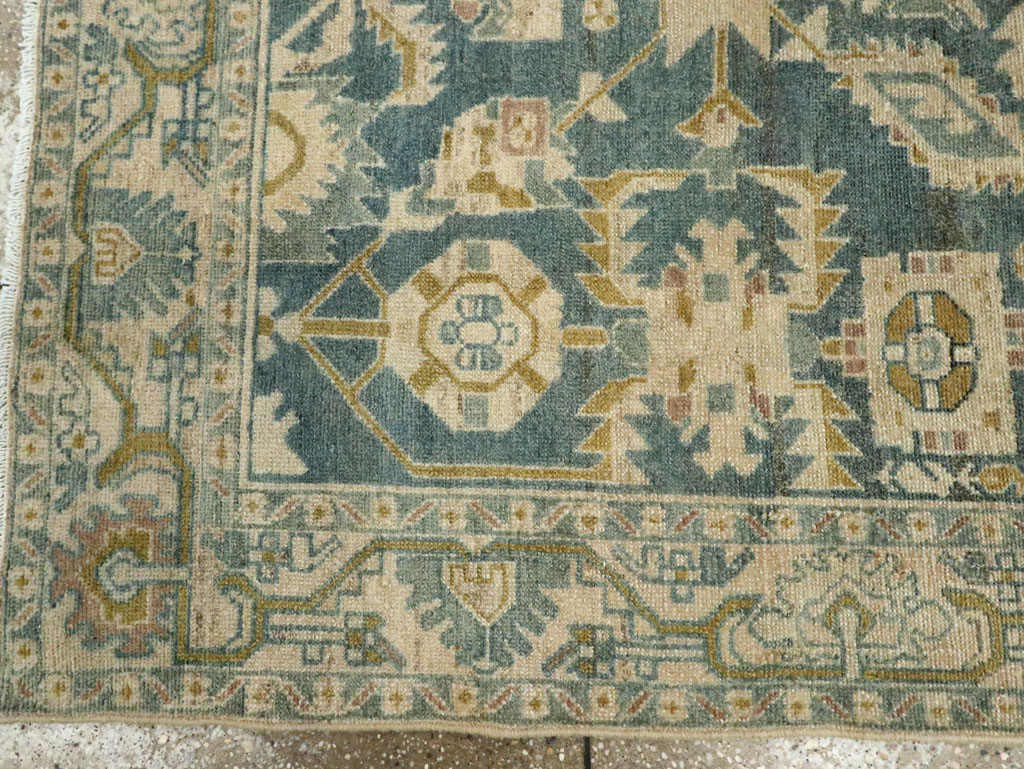 Vintage Persian Malayer Accent Rug, No.28630 - Gss