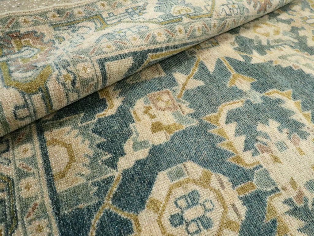 Vintage Persian Malayer Accent Rug, No.28630 - Gss