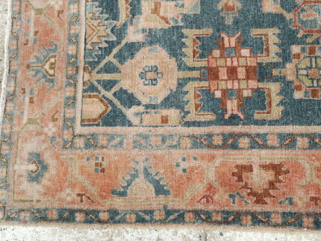 Vintage Persian Malayer Accent Rug, No.28631 - Gss