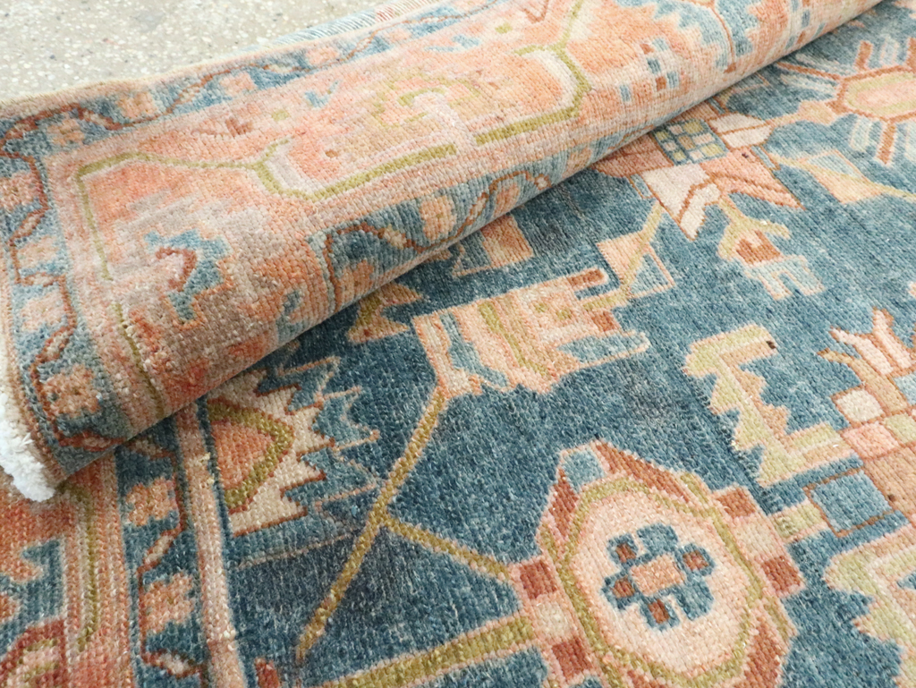 Vintage Persian Malayer Accent Rug, No.28631 - Gss