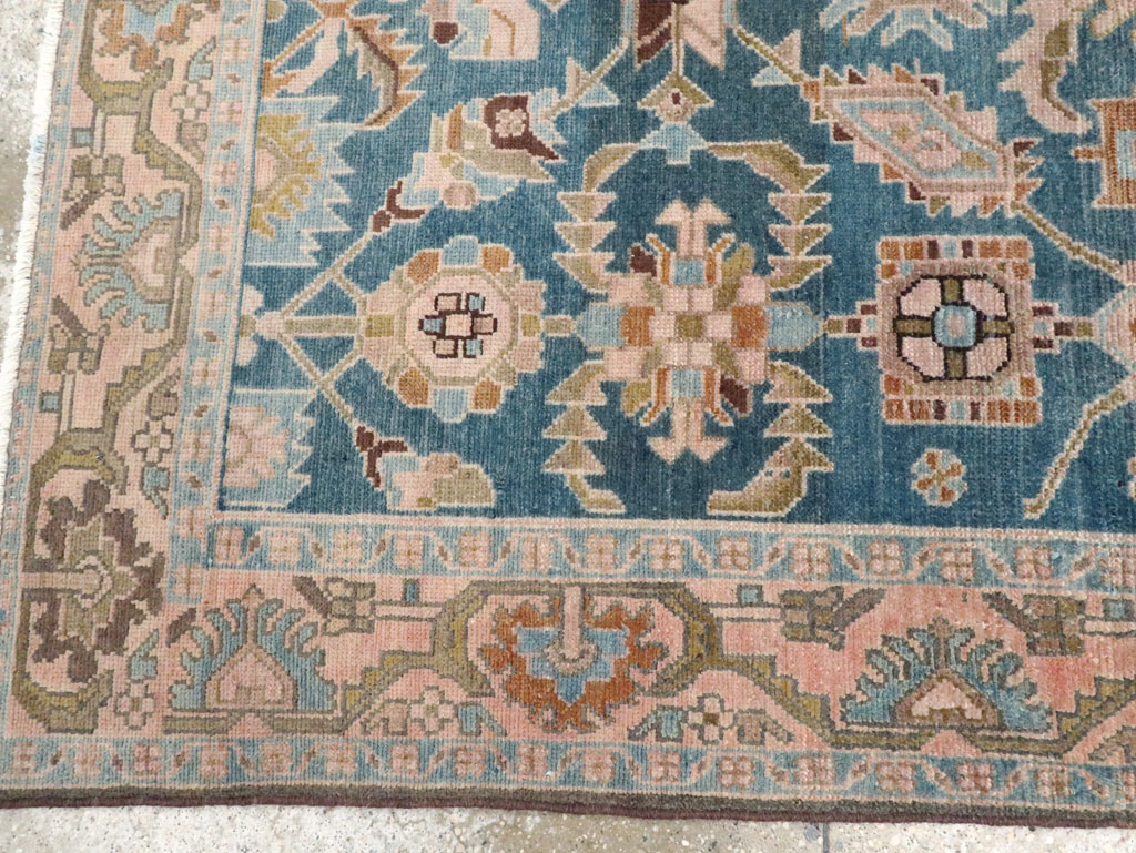 Vintage Persian Malayer Accent Rug, No.28634 - Gss