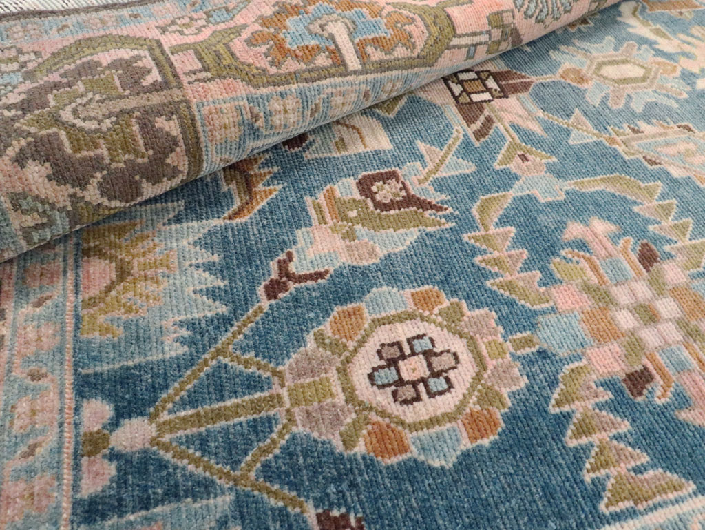 Vintage Persian Malayer Accent Rug, No.28634 - Gss