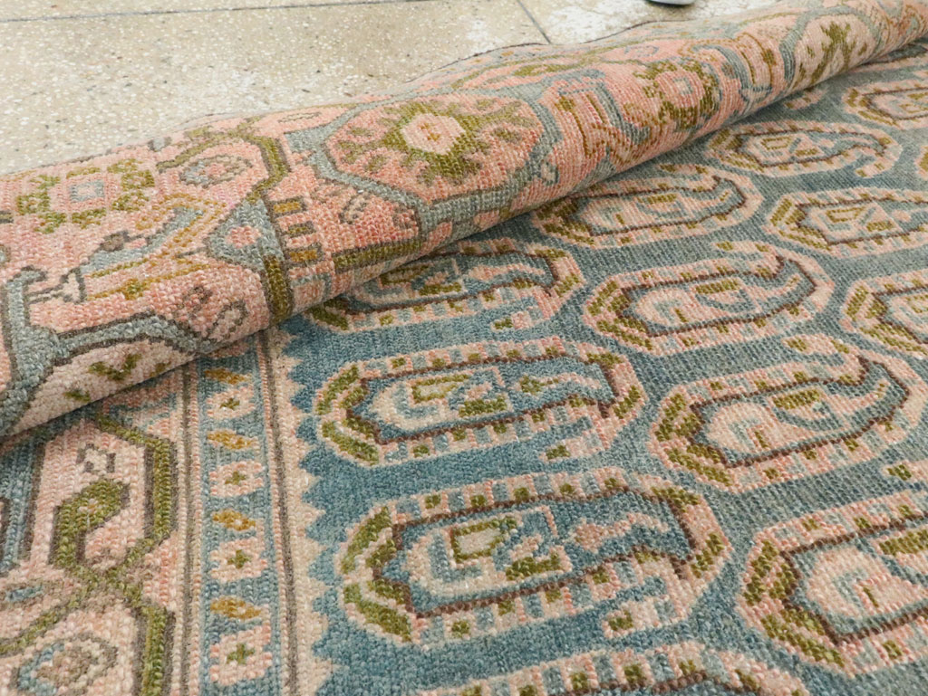 Vintage Persian Malayer Accent Rug, No.28636 - Gss