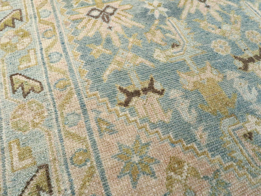 Vintage Persian Malayer Throw Rug, No.28637 - Gss