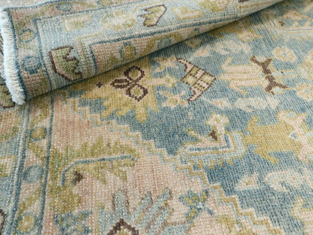 Vintage Persian Malayer Throw Rug, No.28637 - Gss